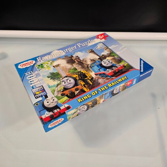 Thomas & Friends Ravensburger Puzzle 100 Pc King Of The Railway Missing Pieces - Picture 11 of 11